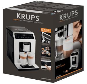 Automatický kávovar Krups Evidence EA891110 bílý s nádobkou na mléko