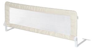 Bílo-béžová zábrana na postel 150 cm – Roba