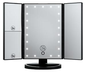 LIVARNO home Kosmetické LED zrcadlo MKSLK 6 A2 (černá) (100355123002)