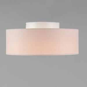 Stropní svítidlo růžové 30 cm včetně LED - Drum LED