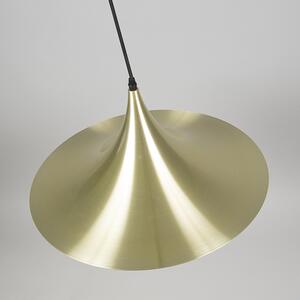 Moderní závěsná lampa zlatá - Magus
