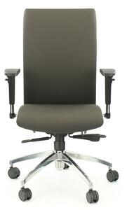 MULTISED kancelářská židle Komfort BZJ 1011 nosnost 150 kg, Mechanika: Synchronní, Hlavová opěrka: Ne, Područky: 2D PU, Kříž: Leštěný hliník, Materiál: Látka Xtream odolnost 100 000 cyklů
