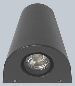 Moderní nástěnné svítidlo tmavě šedé IP44 - Dreamy