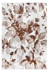 Hnědý koberec 67x120 cm Shine Floral – Hanse Home