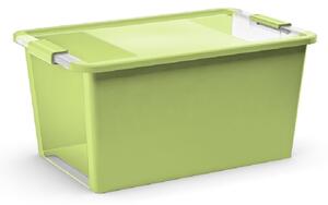 KIS Úložný box BI BOX L 40l, zelený KIS