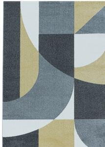 Kusový koberec Efor 3711 yellow - 80 x 150 cm