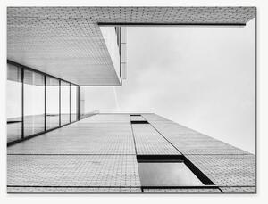 Geometrie moderní architektury – Jednodílný obraz, 40 × 30 cm