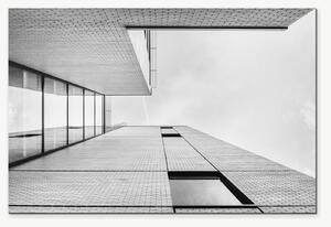 Geometrie moderní architektury – Jednodílný obraz, 60 × 40 cm