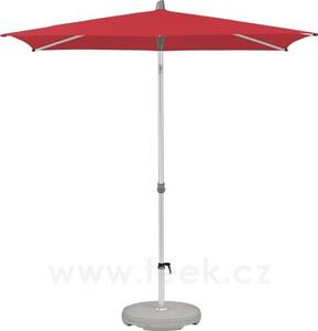 Glatz Slunečník Alu-Smart, Glatz, čtvercový 240x240 cm (2,4x2,4 m), rám eloxovaný hliník, potah polyester 220 g/m2 barva ash (šedobéžová)