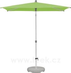 Glatz Slunečník Alu-Smart, Glatz, čtvercový 240x240 cm (2,4x2,4 m), rám eloxovaný hliník, potah polyester 220 g/m2 barva ash (šedobéžová)