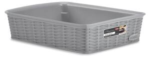 STEFANPLAST Elegance 30942 Úložný koš M, šedý