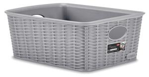 STEFANPLAST Elegance 30988 Úložný koš M High, šedý