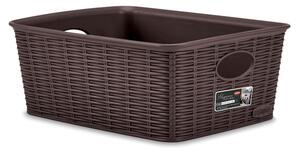 STEFANPLAST Elegance 30972 Úložný koš M High, hnědý
