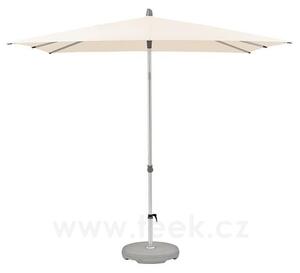 Glatz Slunečník Alu-Smart, Glatz, čtvercový 240x240 cm (2,4x2,4 m), rám eloxovaný hliník, potah polyester 220 g/m2 barva ash (šedobéžová)