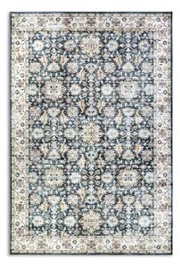Modrý koberec 80x150 cm Saveh Blue Cream – Elle Decoration