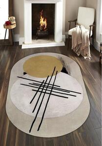 Žluto-béžový koberec 160x230 cm – Rizzoli