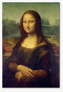 Mona Lisa – portrét ženy v renesanční krajině – Jednodílný obraz, 40 × 60 cm
