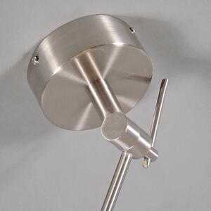 Moderní závěsná lampa z oceli se stínidlem minerální 35 cm - Blitz I