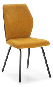 Jídelní židle v hořčicové barvě v sadě 4 ks Pol – Marckeric