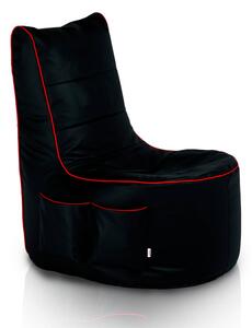 Křeslo GAMING - černá ekokůže