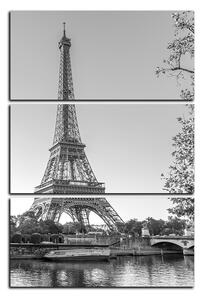Obraz na plátně - Eiffel Tower - obdélník 7110QB (90x60 cm )