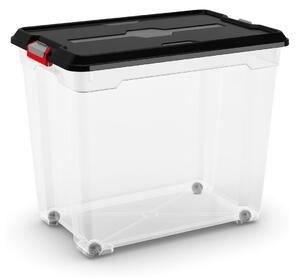 KIS Moover Box 008465BKWHTR Box 80 L, černý s kolečky KIS