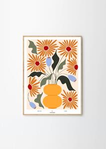 The Poster Club Plakát Flourish by Frankie Penwill 50x70 cm