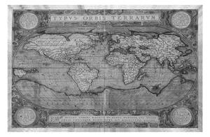 Obraz na plátně - Starožitný mapa světa 1102QA (90x60 cm )