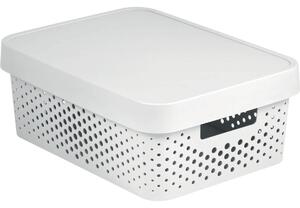 Curver Infinity 229167 Box 11 L, bílý děrovaný CURVER
