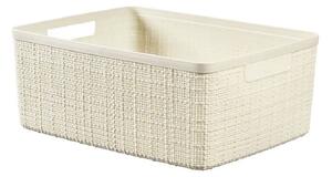 Curver JUTE 245370 Úložný koš 5 L, béžový CURVER