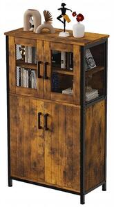 Rustikální komoda, retro-vintage-loftová píborník do jídelny a kuchyn