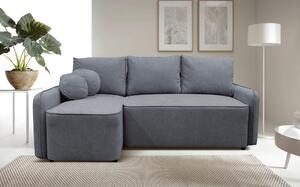 ROHOVÁ SEDAČKA, textil, šedá MID.YOU - Sedací soupravy, Online Only