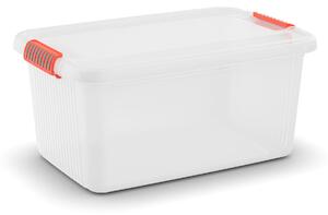 KIS K Latch 85630000719 Box 43 L, průhledný / oranžový