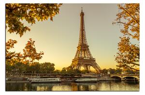 Obraz na plátně - Eiffel Tower 1110A (120x80 cm)