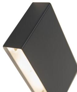 Moderní nástěnná lampa černá - Otan