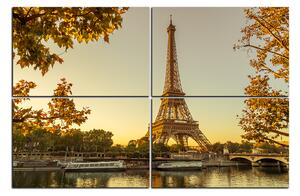 Obraz na plátně - Eiffel Tower 1110D (150x100 cm)