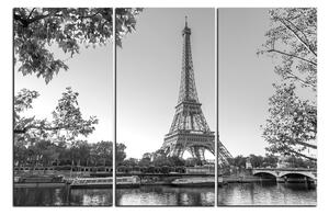 Obraz na plátně - Eiffel Tower 1110QB (120x80 cm)