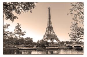 Obraz na plátně - Eiffel Tower 1110FA (100x70 cm)