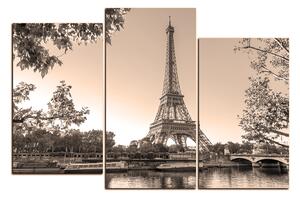 Obraz na plátně - Eiffel Tower 1110FC (90x60 cm)