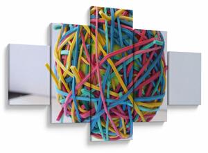 Obraz gumiček (125x70 cm)