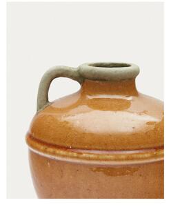 Hnědá keramická váza Tamariu – Kave Home