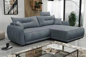 ROHOVÁ SEDAČKA, textil, modrá MID.YOU - Sedací soupravy, Online Only