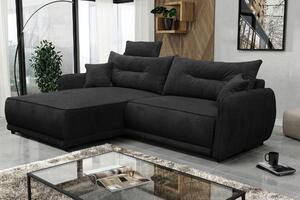 ROHOVÁ SEDAČKA, textil, antracitová MID.YOU - Sedací soupravy, Online Only