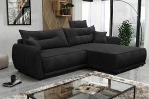 ROHOVÁ SEDAČKA, textil, antracitová MID.YOU - Sedací soupravy, Online Only