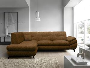 ROHOVÁ SEDAČKA, textil, hnědá MID.YOU - Sedací soupravy, Online Only
