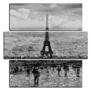 Obraz na plátně - Fotografie z Paříže - čtverec 3109QD (75x75 cm)