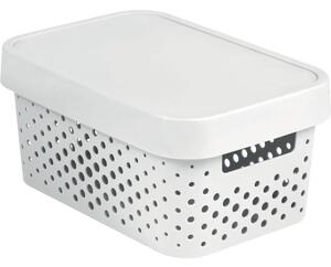Curver Infinity 229162 Box 4,5 L, bílý děrovaný CURVER
