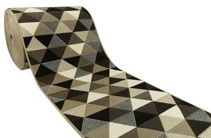 Běhoun Luna 503430/97911- trojúhelníky hnědý