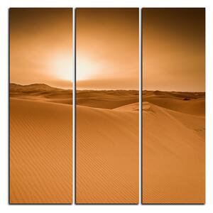 Obraz na plátně - Pouště Sahara - čtverec 3131B (75x75 cm)
