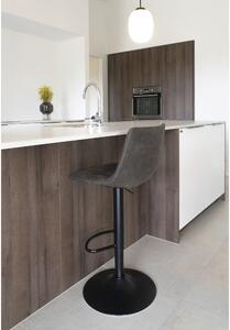 Barová židle House Nordic Middelfart - samet | tmavě šedá